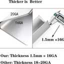 SF767A (13-Pack) 16GA Stainless Steel Flavorizer Bars Replacement for Weber 67670 67671 Weber Summit 600 Series Summit E-620 S-620,E-640 S-640 E-650 S-650 E-660 S-660 E-670 S-670