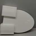 Delta 833004 Elongated Soft Close Bidet Seat with Manual Control Self-Cleaning Wand - White