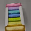 Portable Weekly Medicine Organizer Box Compact Pill Case with Compartments Travel-Friendly Plastic Holder for Daily Vitamins and Supplements