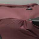 SwissGear Sion Softside Expandable Luggage, Merlot, Checked-Medium 25-Inch