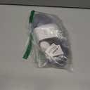 Leotruny Womens 6 Pairs Bamboo Mesh Design Low Cut Non Slip No Show Socks (9.5-12, C01-black)