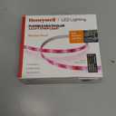 Honeywell 13.2ft Weatherproof 20-Color LED RGB Strip Light for Indoor and Outdoor Use, with Remote Control, Dimmable Lights, 4 Music Sync Modes, 8 Effects Modes