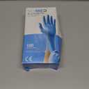 Lot of 3 Blue Nitrile Examination Gloves Powder Free, Size Small, Pack of 100