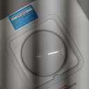 3L Stainless Steel Warm Mist Humidifier with Easy Clean and Warm Steam Function, Healthy Air Mist Humidifiers for Bedroom Living Room, with Sleep Mode and Auto-off Setting