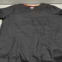 Dickies Scrubs Top for Women, V-Neck Womens Scrub Tops, Contemporary Fit with 4 Pockets - 85906 (Large, Black)