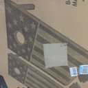 GoSports 4 x 2 ft Flag Series Wood Cornhole Sets American Flag or State Flags Includes 2 Regulation Size Boards, 8 Bean Bags, Carrying Case and Rules