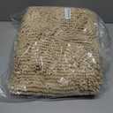 Muddy Mat | Super Absorbent Door Mat Indoor, Microfiber Quick Dry Chenille Entryway Rug, Non-Slip Front Door Mat, Indoor Mats for Entryway, Machine Washable Pet Rug, Beige 24"x72"