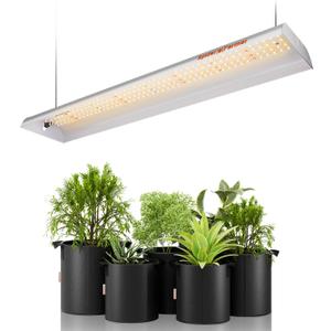 Spider Farmer SF300 LED Grow Lights Sunlike Full Spectrum Plant Growing Lamp for Indoor Plants Seeding Veg Flower Energy Saving & High Efficiency Grow Light for 2x2.5 ft Coverage