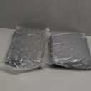 YIHOUSE Bathroom Rugs Mat Set 2 Piece Dark Grey, Memory Foam Bath Mats Sets, Non Slip Water Absorbent Washable Bath Rugs for Sink, Toilet and Floor