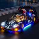 LED Lighting Compatible with Lego Technic 1966 Ford GT40 MKII Race Car 42223 - JUST Lights,Light Kit Compatible with Lego Technic 42223,NOT Included The Mode
