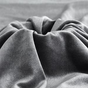 Grey Velvet Fabric by The Yard,1 Yard 60" Wide Soft Stretchy Velvet Cloth for Upholstery Sofa Chair Cover,DIY Sewing,Costume,Craft,Curtain