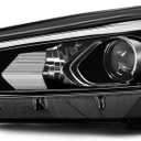 Driver Side Halogen Headlight Assembly w/DRL Comptible with 2019-2021 Tucson Left Headlamp 92101D3650