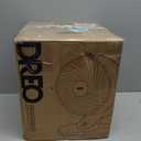 DREO Oscillating Fan for Bedroom, 13 Inch Quiet Table Fans for Home Whole Room, 75ft Powerful Airflow, Desk Air Circulator Fan with Remote, 120 Adjustable Tilt, 4 Speeds, 8H Timer, for Office Desktop, Small