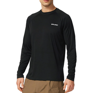 Baleaf Men's Sun Protection Shirts UV SPF UPF 50+ Long Sleeve Rash Guard Fishing Running Quick Dry Lightweight XL