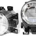 Nakkaa Pair Front Fog Lights Lamp Compatible with Q50 QX50 Q60 QX60 QX80 2014-2018 Left and Right 261554GA0A 261554GA0B
