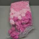 Geosar 200 Pcs Artificial Rose Flower Heads Bulk Fake Foam Roses Mini Faux Flower for Bridal Shower Wedding Flower Arrangements Centerpiece DIY(2.76 Inch,Pink Series)