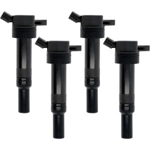 Ignition Coil Pack Compatible with L4 1.8 2.0 2011 2012 2013 2014 2015 2016 Hyundai Elantra, 2014-2016 Kia Forte, Kia Soul, 2014-2017 Elantra Tucson, UF651 27300-2e000 5c1861, Set of 4