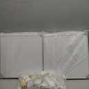 AWTATOS Cube Storage Organizer Storage 12 Cube Bookshelf DIY Plastic Closet Clothes Storage Shelves with Wooden Mallet, Stackable Storage Solution for Home, Bedroom, White