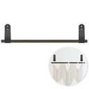 Seanlendery Wooden Tapestry Adjustable Hanger Telescopic Rod Aesthetic Wall Hanging Rod Rustic Solid Wood Rug Hanger for Tapestries Blankets Curtains Dream Catcher Wall Decoration (9-28.7 Inch)