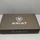 ARIAT Women's Elvira StretchFit Western Boot, Satin Black/Red Alert, 5.5