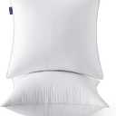 MIULEE 16x16 Pillow Inserts (Set of 2) -Decorative Throw Pillow with 100% Cotton Cover Square for Sofa Couch