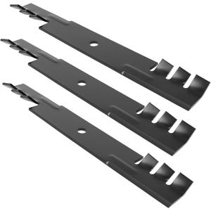 00273100 Mulching Blades Fit for 36" 52" Deck Tractor, 482878 Mower Blades Fit for Gravely A riens Lawn Mowers, Replace for Ex Mark 1-633482, Scag 482462, Bad Boy 038-3000-00, 3 Pack