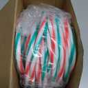 Thick Christmas Candy Cane Rope Light 0.4" Diameter, 66 ft 400 LED Candy Lights 8 Modes Waterproof Multicolor Lights for Garden Xmas Tree, Indoor Outdoor Christmas Decoration (White)