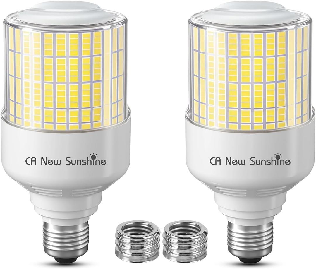 Motion Sensor Led Light Bulbs, 70W 8800LM E26/E39 Motion Activated Dusk to Dawn Security Bulb,Non-Dimmable,Outdoor/Indoor for Front Door Porch Garage Basement Hallway Closet(Daylight White 2 Pack) Motion Sensor Led Light Bulbs, 70W 8800LM E26/E39 Motion Activated Dusk to Dawn Security Bulb,Non-Dimmable,Outdoor/Indoor for Front Door Porch Garage Basement Hallway Closet(Daylight White 2 Pack)