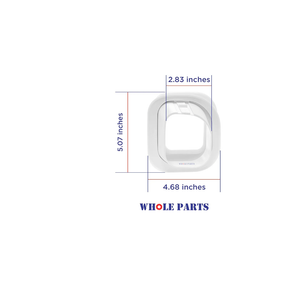 Whole Parts Refrigerator Ice Dispenser Chute Gasket Part# DA97-12594A - Replacement and Compatible with Some Samsung Refrigerators