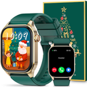 SOUYIE Smart Watch for Men Women Android iPhone, with Bluetooth Call(Answer/Make Call) 2024, 2.04" Fitness Tracker IP68 Waterproof, 136+ Sports, Heart Rate Blood Oxygen Sleep Monitor