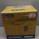 Ice Makers Countertop, 26.5Lbs/24H Ice Machine with 2 Sizes Bullet Ice, 9 Ice Cubes Release in 6 Mins, Self-Cleaning Portable Ice Maker with Ice Scoop and Basket for Home Kitchen Office Bar RV