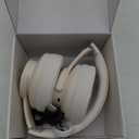 Picun B8 Bluetooth Headphones, 120H Playtime Headphone Wireless Bluetooth with 3 EQ Modes, Low Latency, Hands-Free Calls, Over Ear Headphones for Travel Home Office Cellphone PC Khaki White