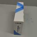 LIDER Matte Finish Decorator Receptacle with Interchangeable Face Cover, Child Safe Tamper-Resistant Wall Outlet, Residential Grade, Self-Grounding, 15A 125V, UL Listed, LR15-TR-GY5P, Gray, 5 Pack