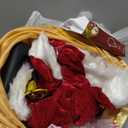 JONRRYIN Santa Claus Costume for Men, 15Pcs Deluxe Santa Claus Outfit Adults Men Set Professional Christmas Clause Suit Adult (M)