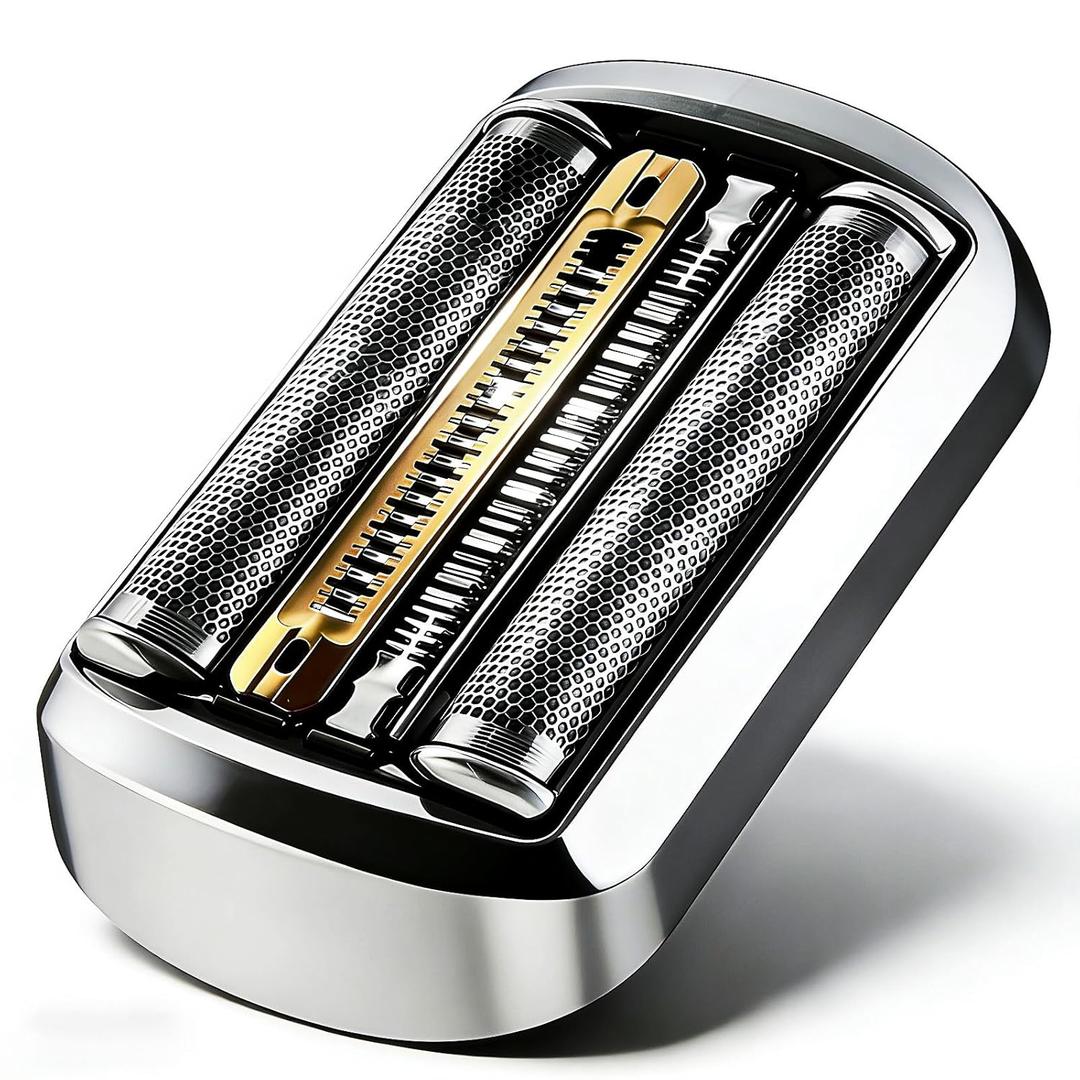 94M Series 9 Electric Shaver Head Replacement Part Compatible with all Series 9 Pro and Series 9 Electric Razors 9290cc, 9370cc, 9376cc, 9293s, 9260s, 9295cc, 9390cc, 9330s (Silver/1Pack)