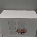 Hewory Acrylic Flower Vases for Centerpieces Round 6pcs Short Clear Floral Vase with 13 Holes, Box Arranger Bulk Low Base Holder for Wedding Birthday Party Event Dining Table Decor, 2.56"(H)5.9"(D)