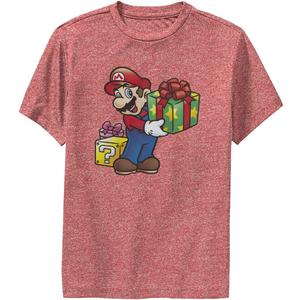 Nintendo Kids' Mario Give T-Shirt (Large)