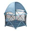 Baby Delight Go with Me Eclipse Deluxe Portable Playard, Blue Wave