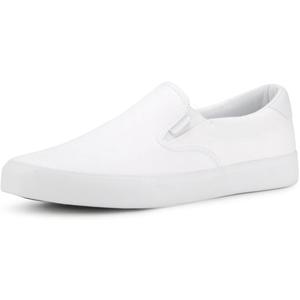 Lugz Men's Clipper Sneaker (9.5, White)