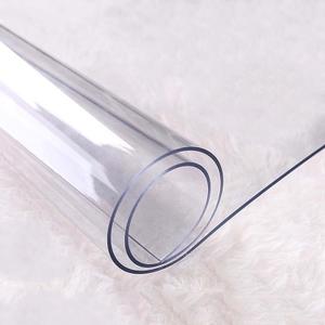 Rectangle Plastic Table Cover Protector 20" x 39", 1.5mm Thick Clear Tablecloth Protector, Oil-Proof Spill-Proof Wipeable Transparent Table Cloths, Desk Mat Waterproof Heavy Duty