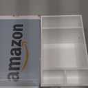 Cup Holder with Marker Slot, Party Cup Dispenser Acrylic Cup Organizer Mark Your Cup and Drink Up Caddy Modern Bar Counter Decor, White (Single)