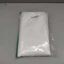 ALYVIA SPRING Extra Long Fabric Shower Curtain Liner Waterproof - 72" x 84", Soft & Lightweight XL Shower Curtain with Magnets, Machine Washable - 72x84, White