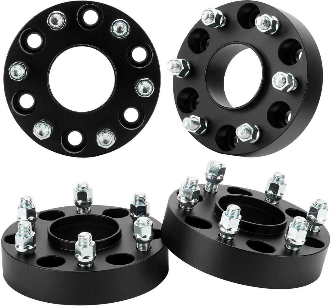 Aeagle 6X5.5 Hubcentric Wheel Adapters, 2" 6x139.7 for 1999-2022 Chevy Silverado 1500, 2007-2022 GMC Sierra, Forged 6 Lug Wheel Spacers with 14x1.5 Studs 78.1mm Bore 4PCS