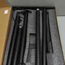 Floor Lamps for Living Room, 24W LED Floor Lamp with Remote, 70.8" Tall Standing Reading Lamp, 7-Level Brightness 4 Color Temps, Rotatable Modern Corner Lamp with Timer for Bedroom Home Office, Black