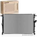 A-Premium Engine Coolant Radiator Assembly Compatible with Mazda 3 2019-2020 2.5L, 3 2021-2022 2.0L 2.5L, CX-30 CX30 2020-2022 2.5L