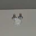 2PCS Bathroom Sink Stopper Strainer, Pop-Up Bathroom Sink Drain Strainer with Removable Stainless Steel Hair Catcher Basket, Universal Fit for US Bathroom Sinks, Bathtubs, Showers & Floor Drains