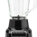 Toastmaster 400 Watt Blender with 48 oz Glass Jar - For Fruit Smoothies, Shakes & More - Powerful Kitchen Blender with Multiple Speeds - Stainless Steel Blades