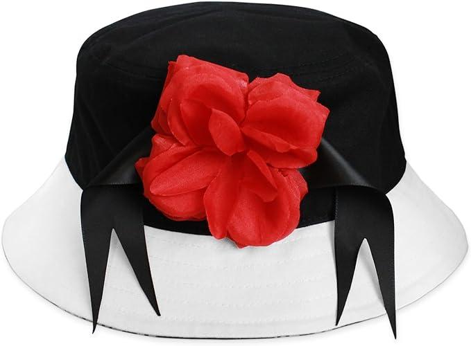 Clueless Dionne Black and White Bucket Hat