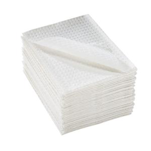 McKesson Disposable Towels [Pack of 500] for Dental Bibs, Nails, Tattoo, Dentist, Medical - 13 x 18 in, 2-Ply Tissue, Waffle Embossed, White