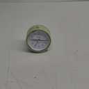 Equity 5" Silent Sweeping Quartz Metal Alarm Clock-Light Green (Model 20090)